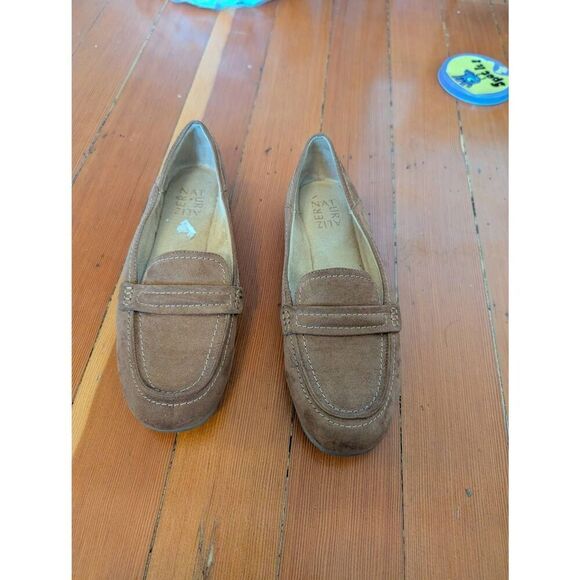 Naturalizer Women's Dannah Slip On Loafer Flat Shoes Tawny Brown Size 8.5 - Picture 1 of 7